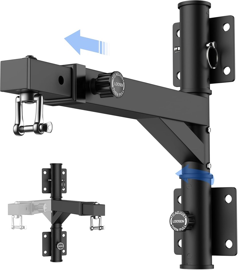 Heavy Bag Hanger - Wall Mount Punching Bag Hanger, Adjustable Heavy-Duty Bo