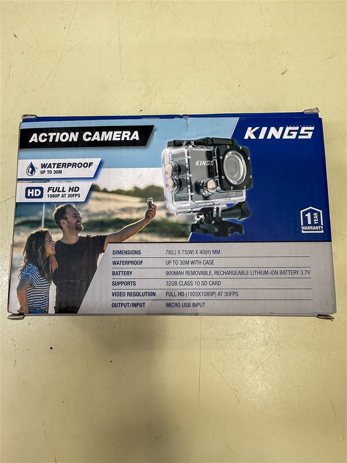 KINGS Action Digital Camera
