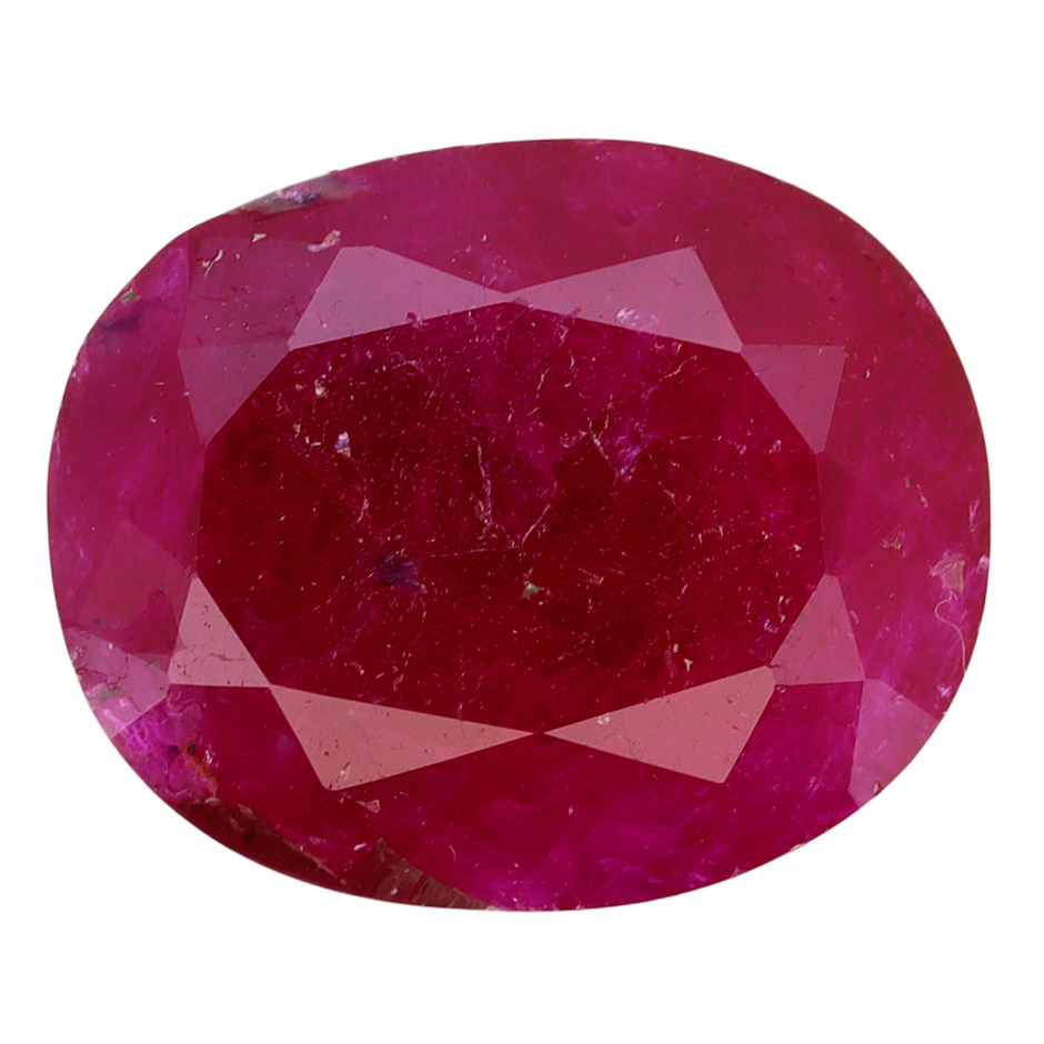 4.48 Carats Red Ruby