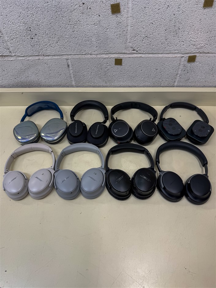 8 x Assorted Wireless Headphones including