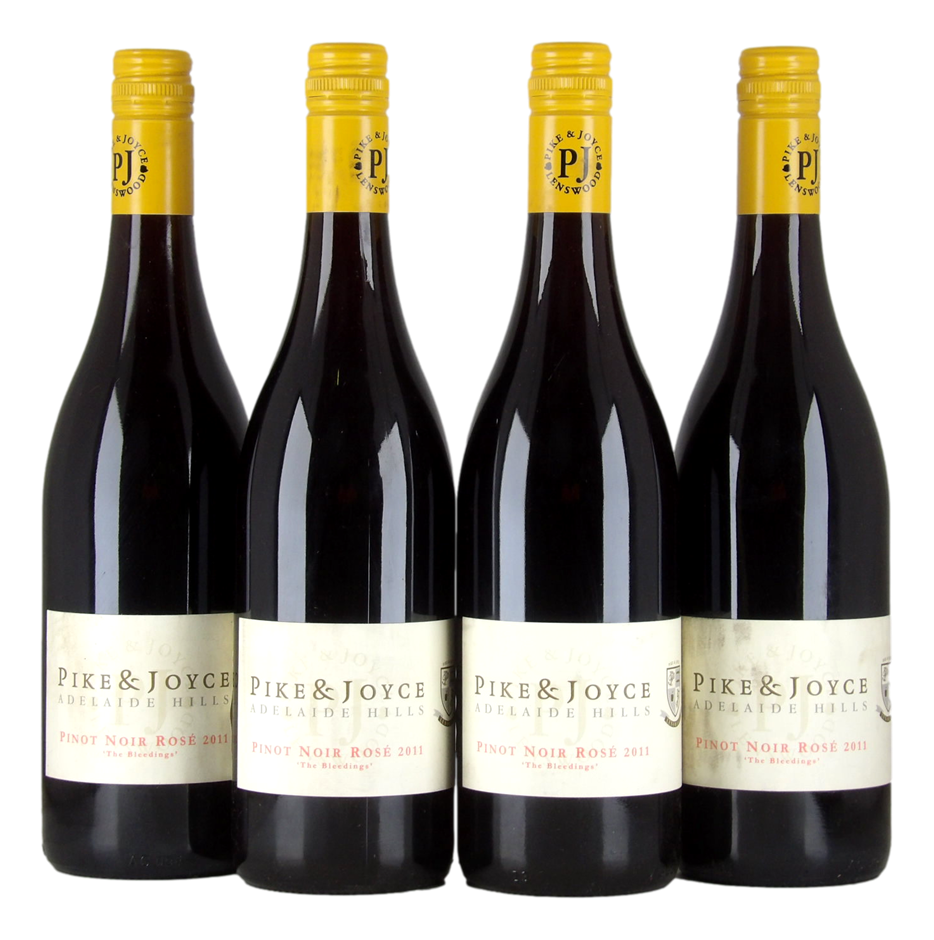Pike & Joyce The Bleedings Rose Pinot Noir 2011 (4x 750mL), SA.