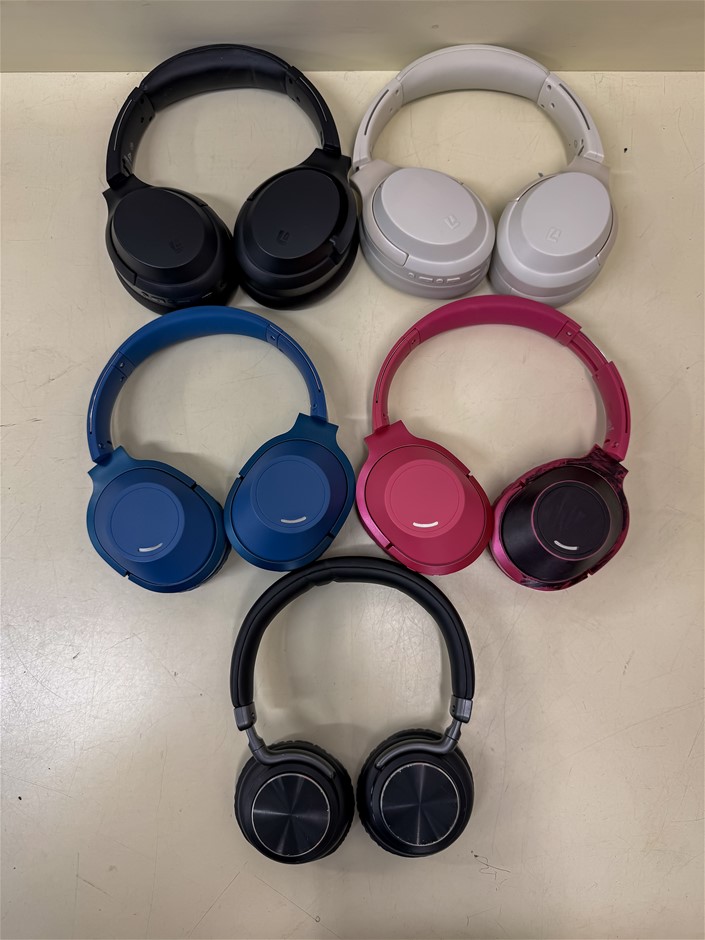 5 x Liquid Ears Wireless Headphones