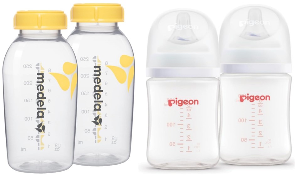 BUNDLE of Medela Breastmilk Storage & Collection Bottles, BPA Free, 250ml,
