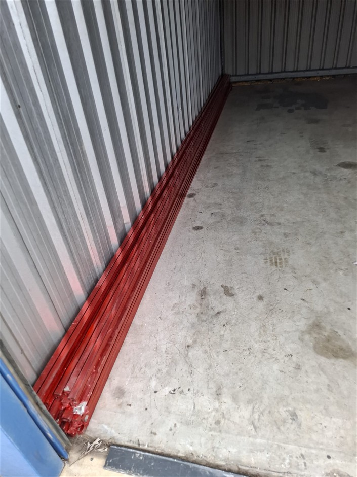 5800mm 21x25mm Frameless Glass Toprail Chrome & Satin