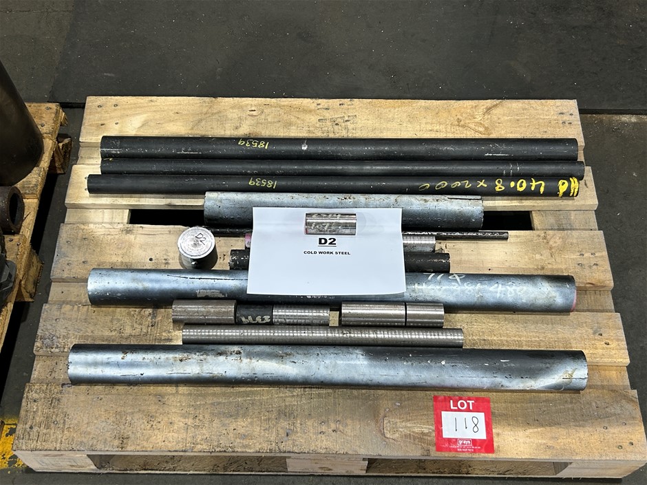 Pallet of D2 Cold Work Steel