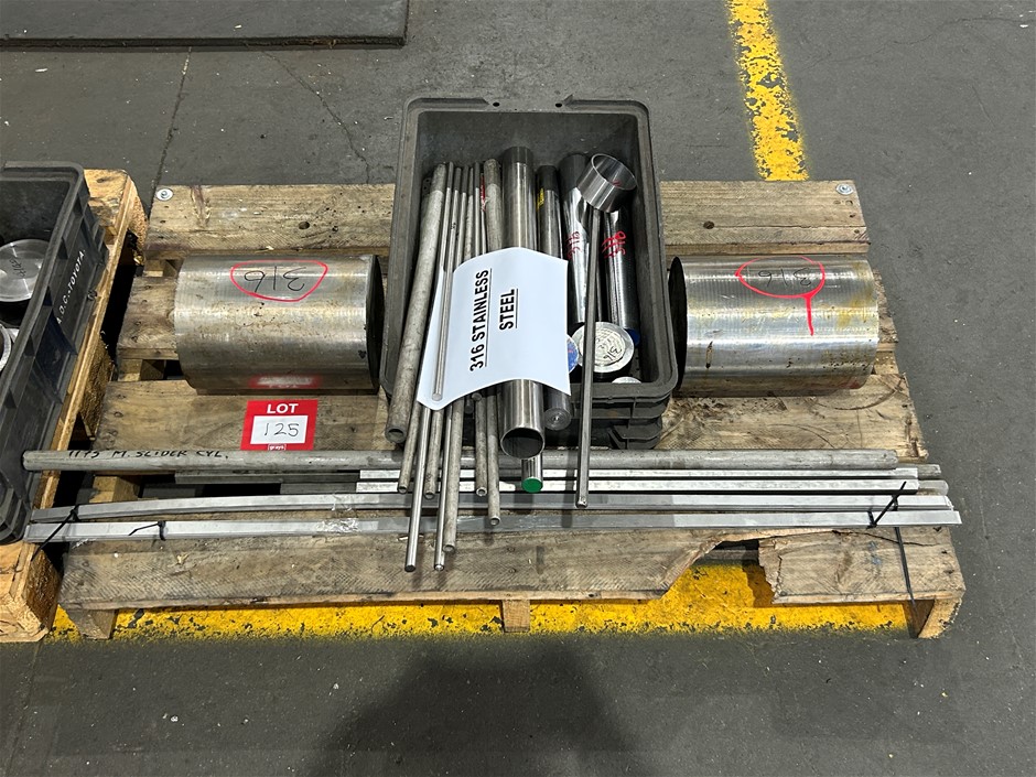 Pallet of 316 Stainless Steel