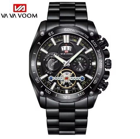 High Quality Simulated Diamond Men's VA VA VOOM Watch-include box original