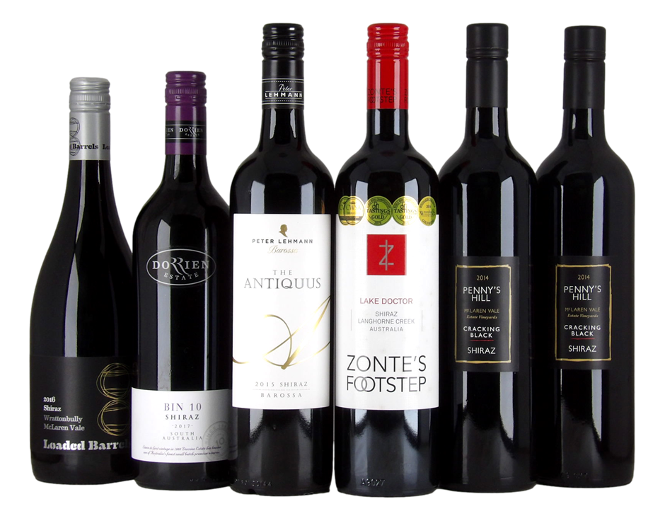 Mixed Shiraz Wine Pack (6x 750mL) SA