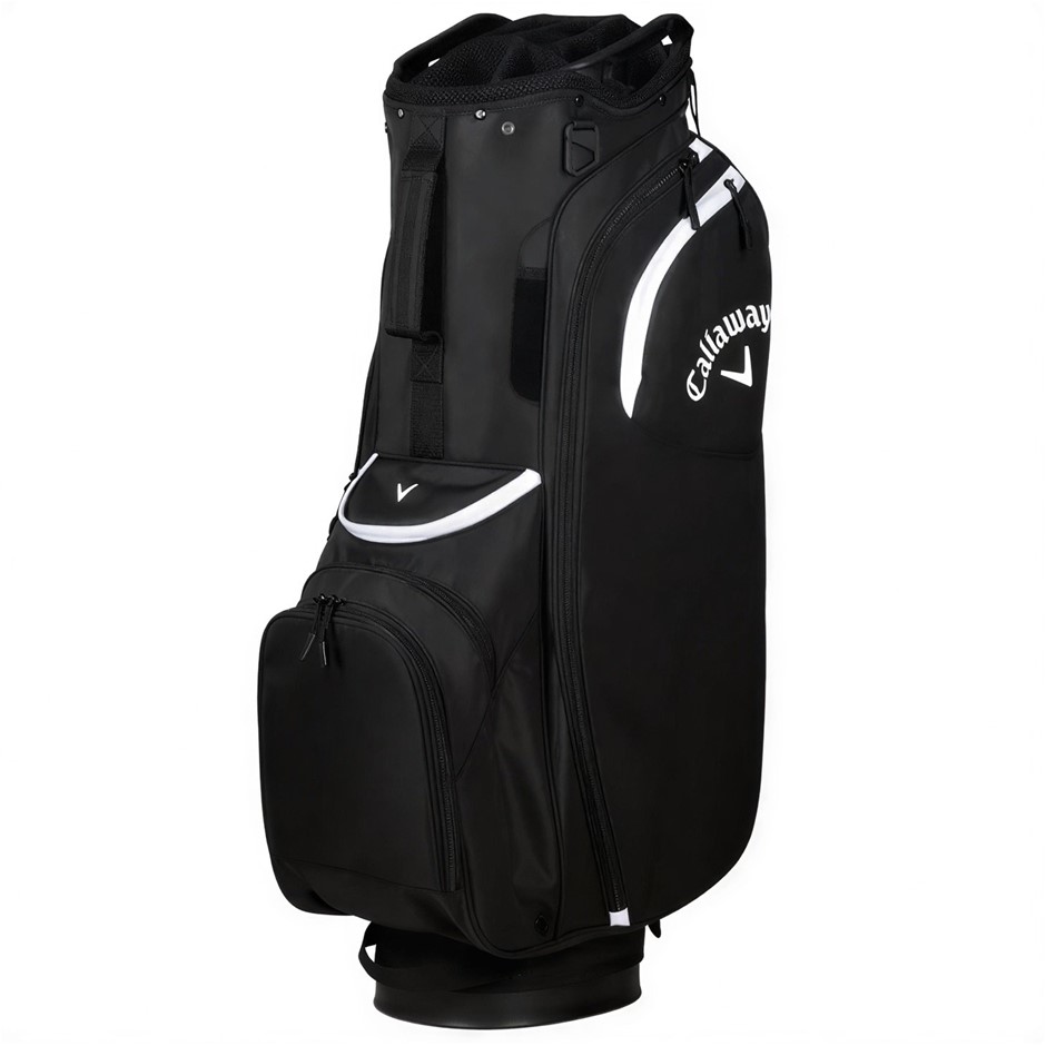 CALLAWAY Premium Cart Bag 2025, 14 Way Top Divider with 7 Pockets, Black, N