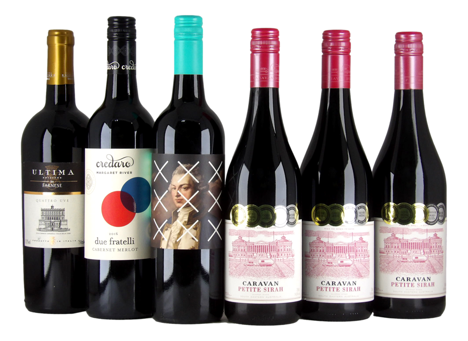 Mixed Red Wine Pack (6x 750mL)