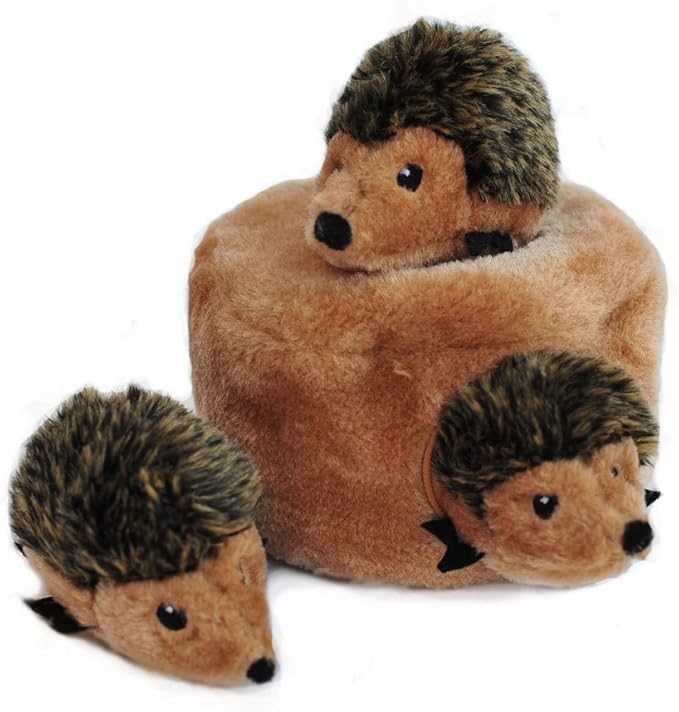 3 X ZIPPYPAWS Zippy Burrow Hedgehog Den 17.7 X 17.7cm.