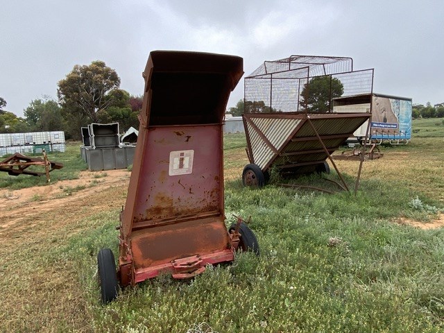<p>Vintage Farming Equipment x2</p>