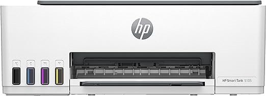 HP Smart Tank 5105 Wireless All-in-One Printer, Color, Print, Copy, Scan, H