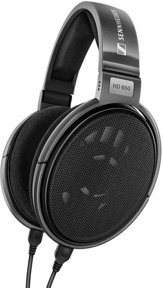 SENNHEISER HD 650 - Audiophile Hi-Res Open Back Dynamic Headphone, Titan. R