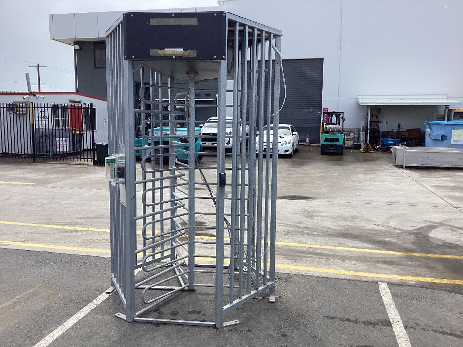 <p>Ozgate Full Height Security Turnstile</p>