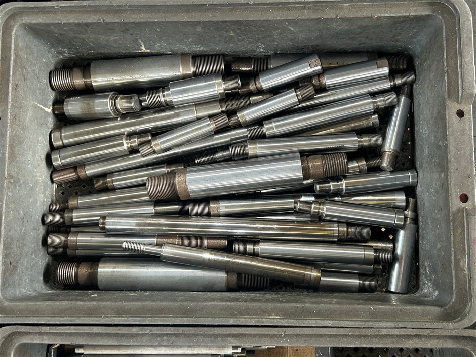 Crate of Hydraulic Cylinder Rods