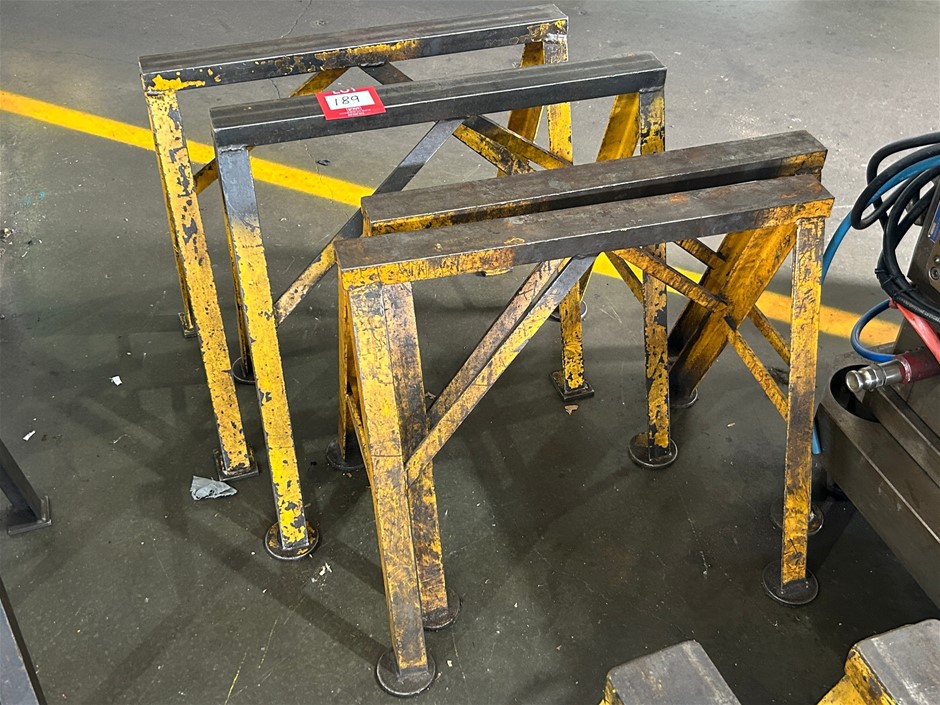 4x Steel Trestles