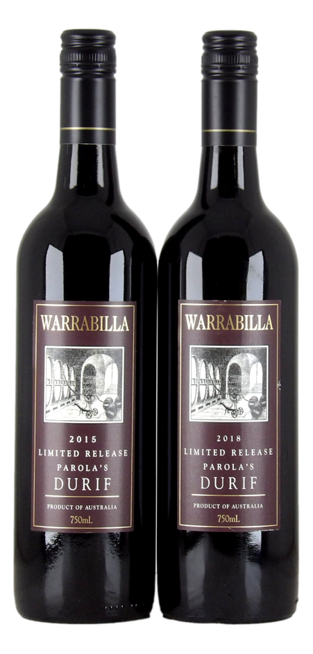 Warrabilla Parola Limited Release Durif 15/18 (2x 750mL)Vic