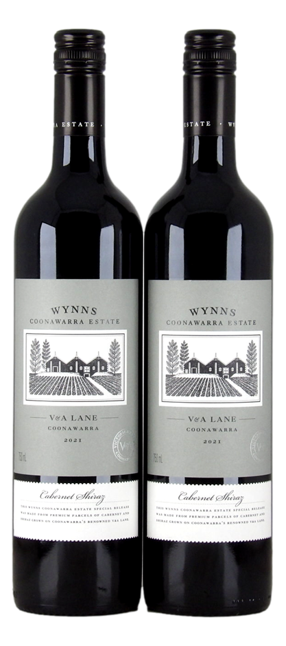 Wynns V&A Cab Shiraz 2021 (2x 750mL)Coonawarra
