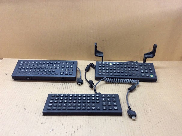 Zebra KYBD-QW-VC70 Vehicle Computer Keyboard (Lot of 3)