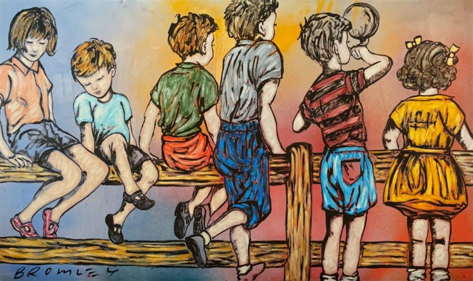 DAVID BROMLEY (1960 - ) - All My Friends Are Here I