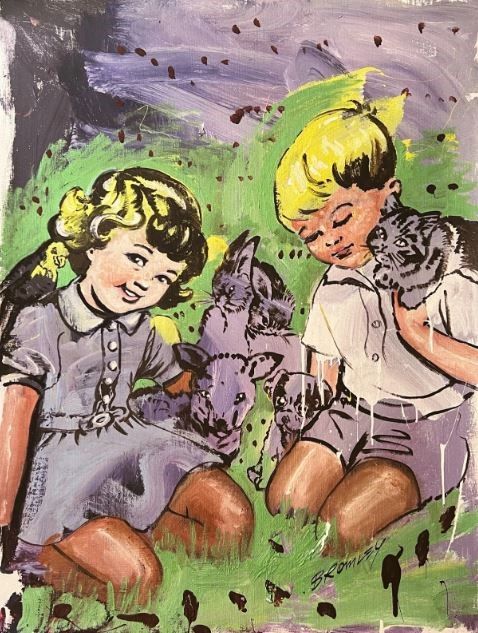 DAVID BROMLEY (1960 - ) - Farm Yard Fun