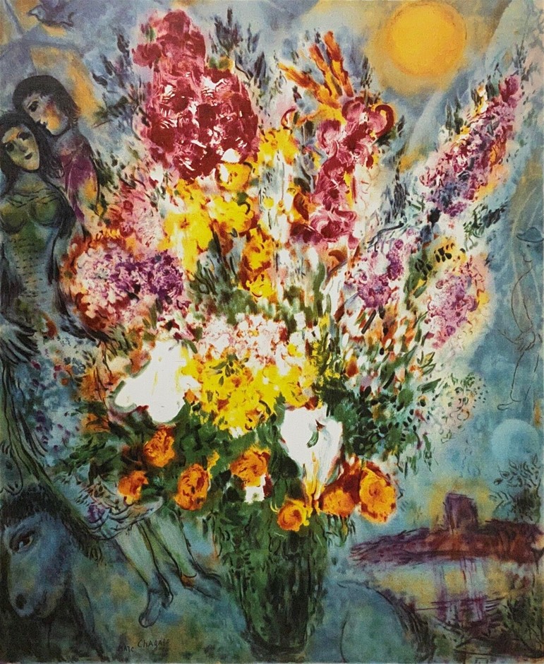 MARC CHAGALL (1887-1985) - Floral Bouquet