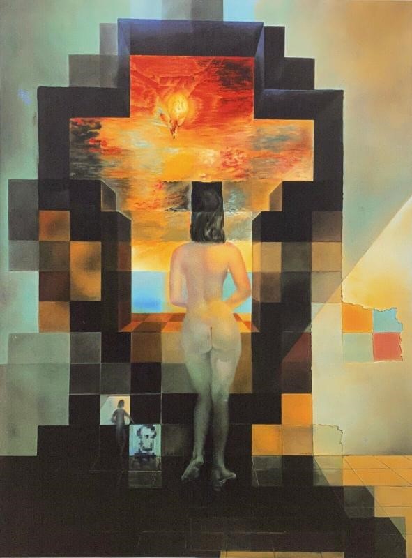 SALVADOR DALI (1904 - 1989) Lincoln In Dalivision