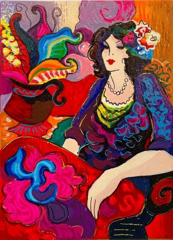 PATRICIA GOVEZENSKY (1961- ) Peaceful Thoughts