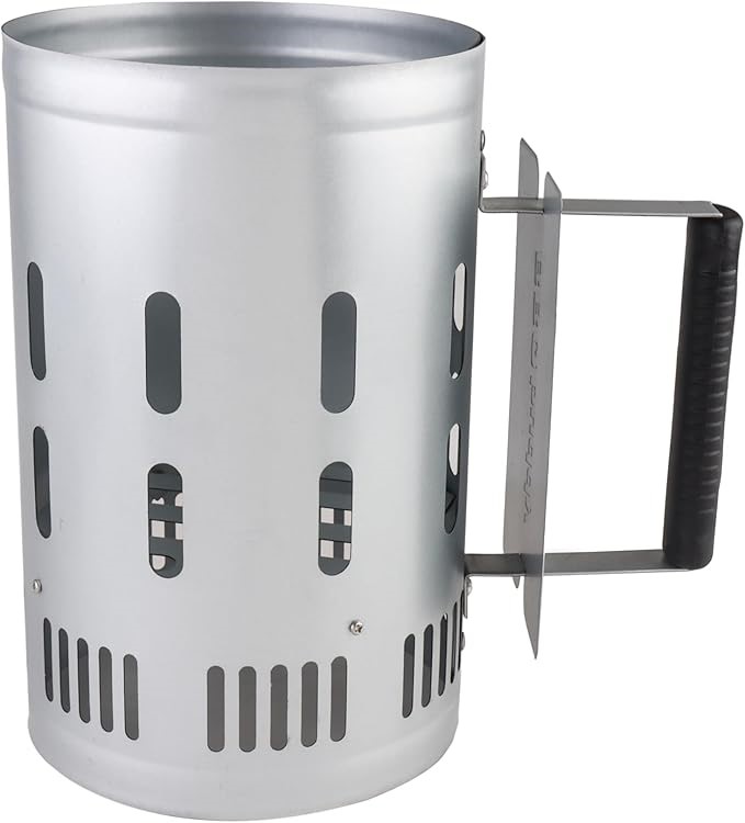 BBQ BUDDY Charcoal Chimney Starter - Heavy Duty Charcoal Grill Starter with