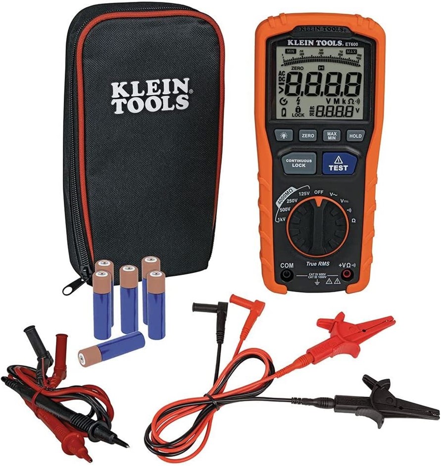 KLEIN TOOLS Insulation Resistance Tester.