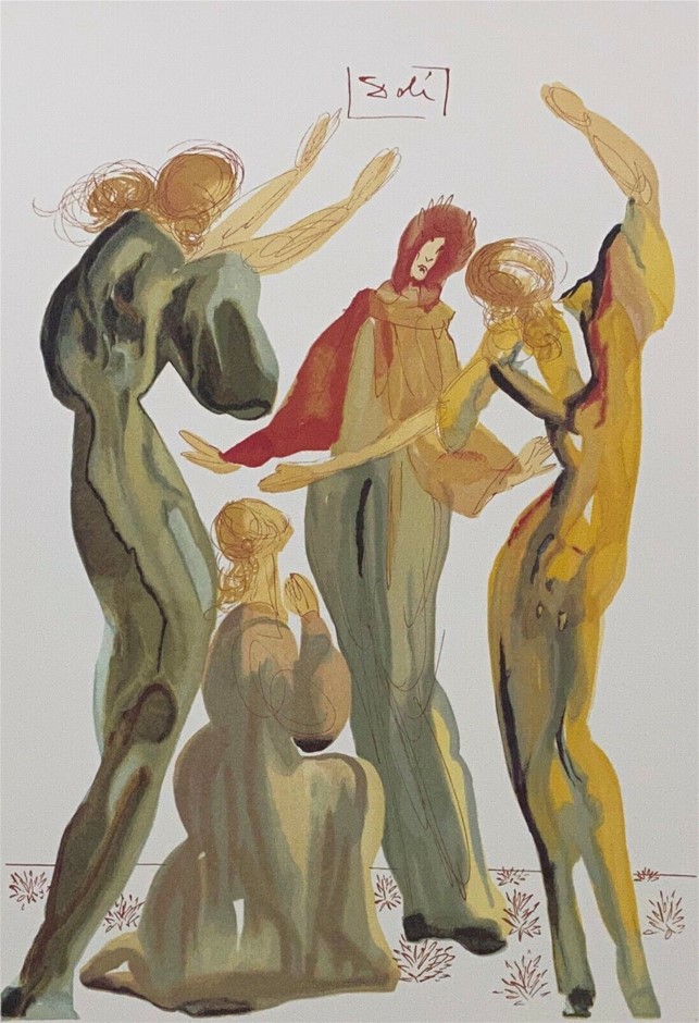 SALVADOR DALI (1904 - 1989) - La Danse