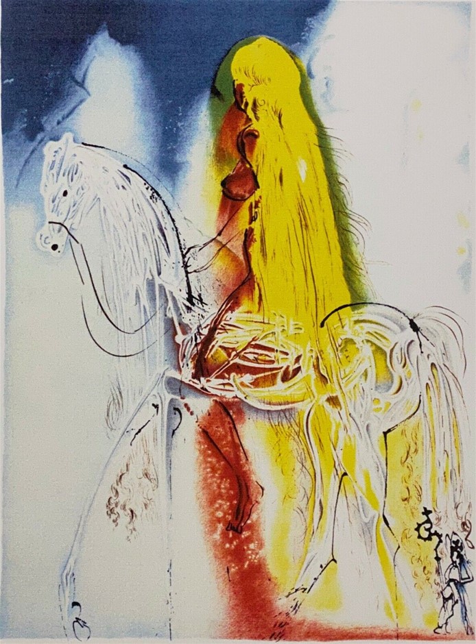 SALVADOR DALI (1904 - 1989) - Lady Godiva