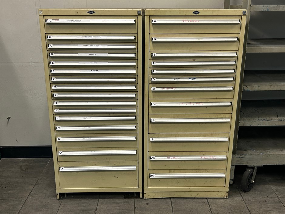 2x Bac Tool Storage Systems