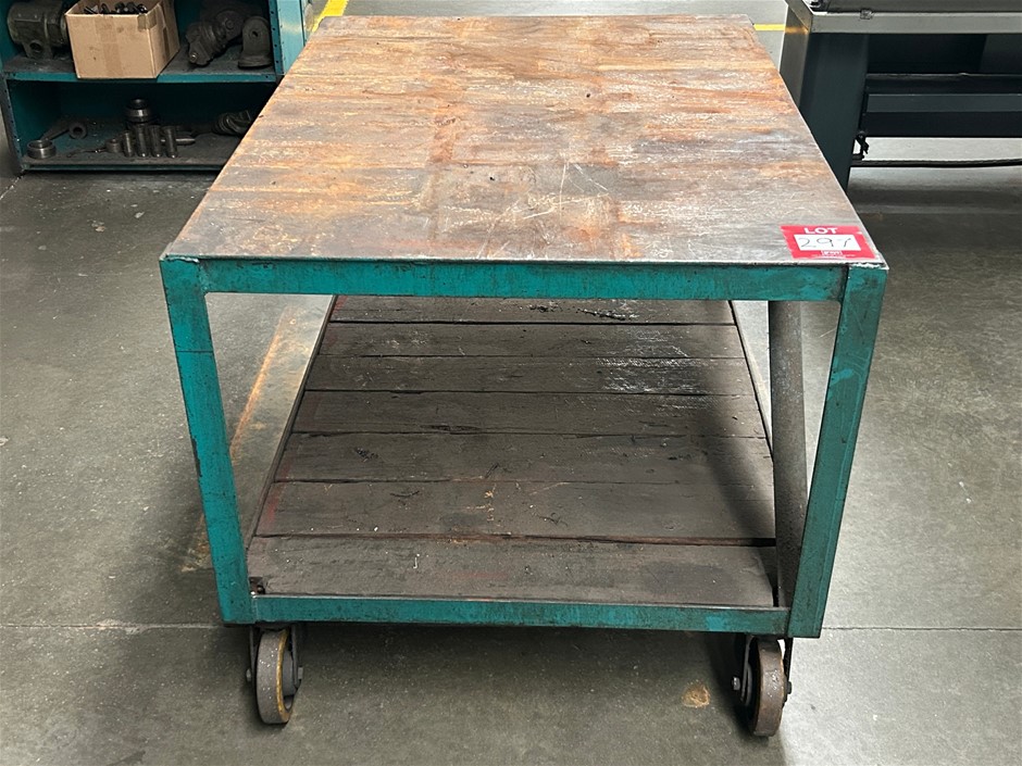 Steel Fabricated Mobile Trolley
