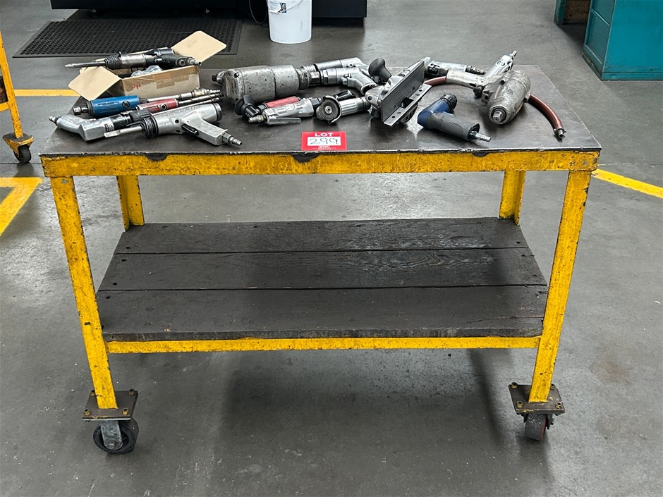 Steel Fabricated Mobile Trolley