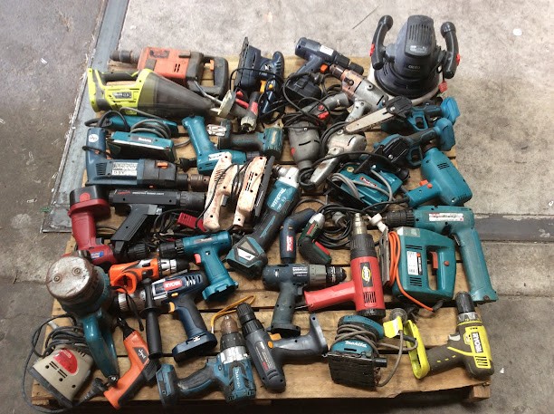 Makita/Bosch/Ryobi Mixed Brand and Model Electric Drill/Power Tools
