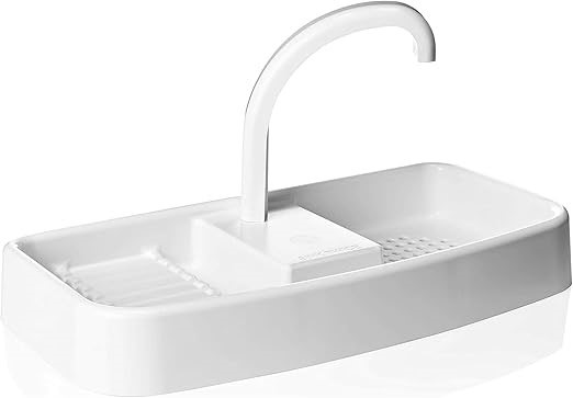 Sink Twice for Toilet Tanks Measuring 15.25" - 16.8" (Measured with lid Off
