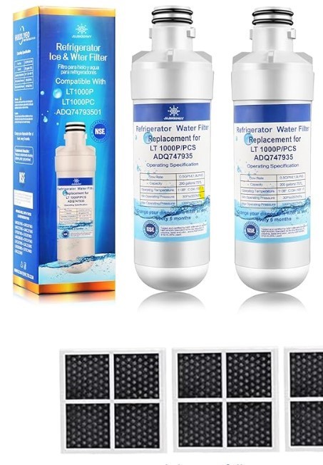 JUJINQUANY Water Filter Replacement, Compatible with LT1000P/PC/PCS, LT1000