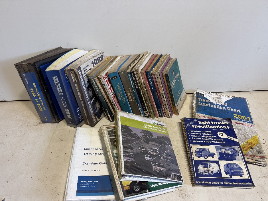 <p>Various Car Repair Manuals</p>