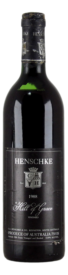 Henschke `Hill of Grace` 1988 (1 x 750mL), Eden Valley, SA.