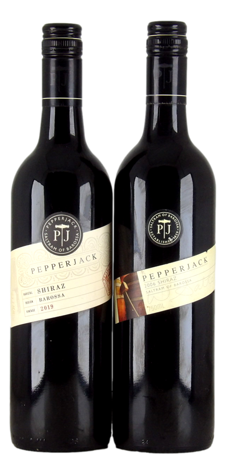 Pepperjack Shiraz 2006/2019 (2x 750mL)Barossa Valley
