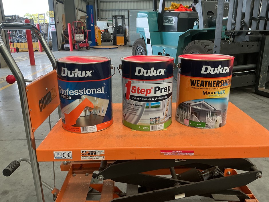 3 x Assorted 10Lt Tins of Paint
