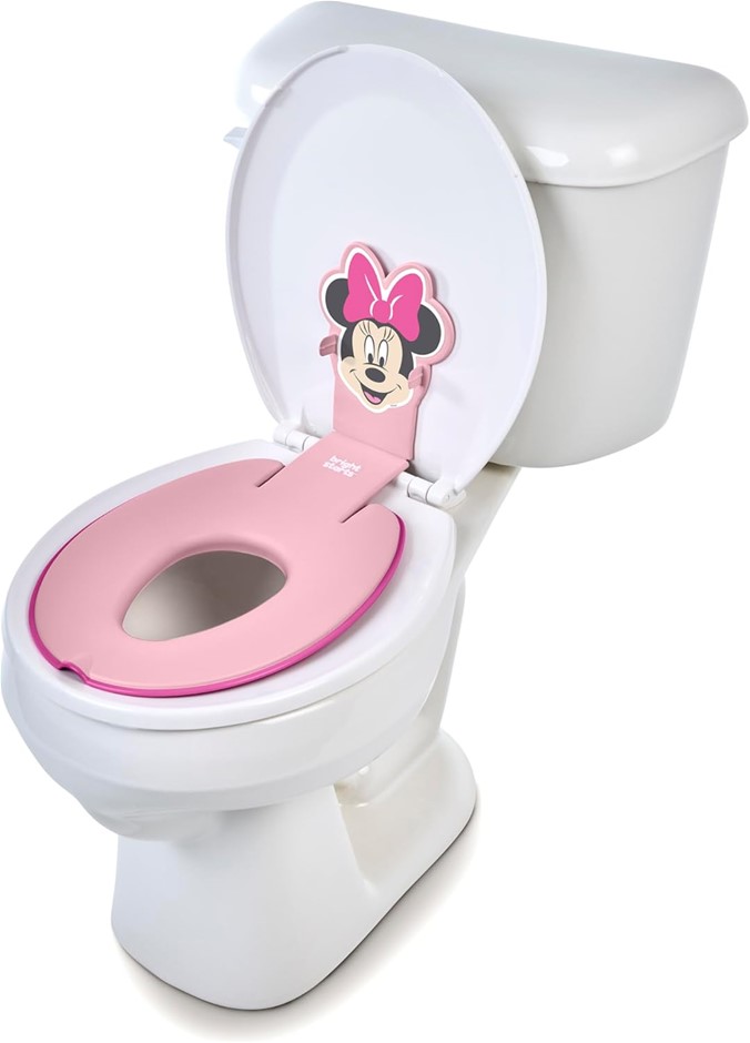 BRIGHT STARTS Minnie Mouse Flip & Sit Potty Seat