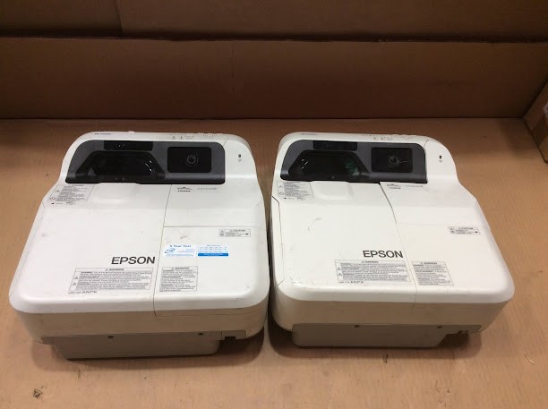 Epson EB-695Wi 3LCD Projector (Lot of 2)