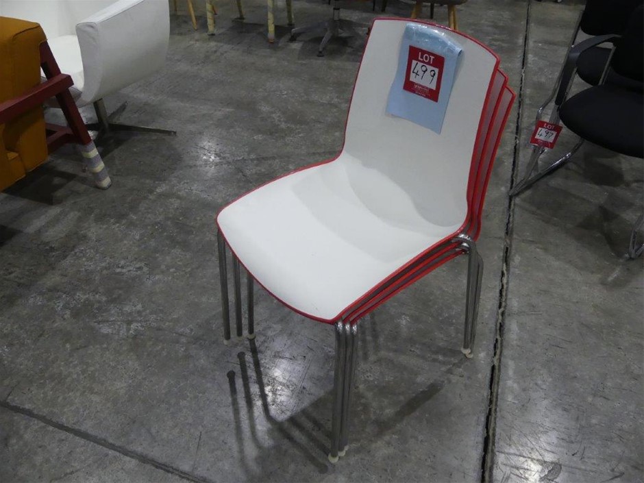 Retro Dining Chairs Unused (Qty 3)