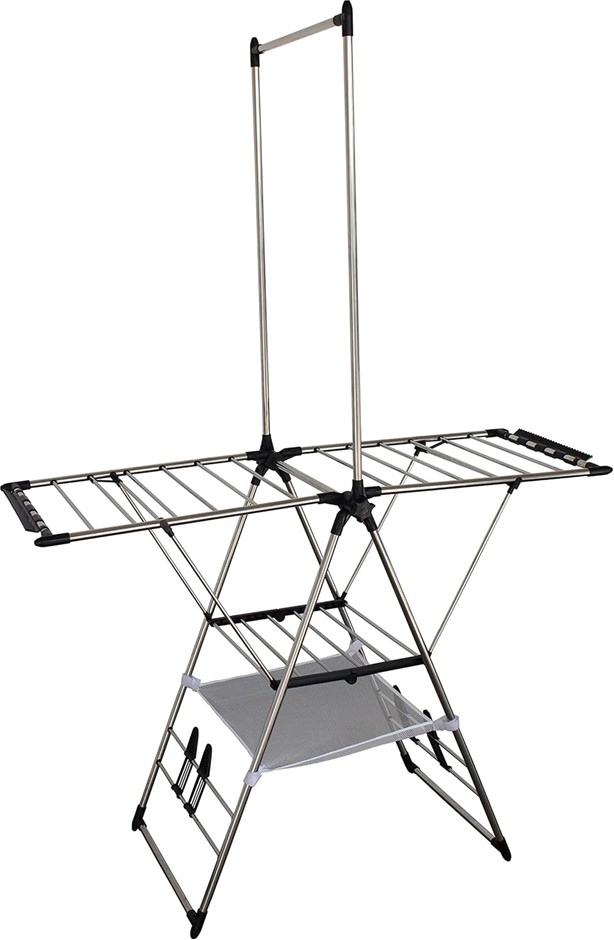 INSPIRED LIVING GullWing Style Drying Racks for Laundry Clothing Rack, Heav