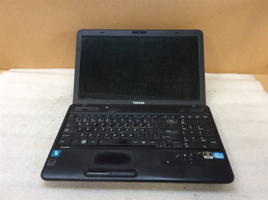 TOSHIBA SATELLITE C665 Laptop I5-2450M 4GBRAM 500GB Black