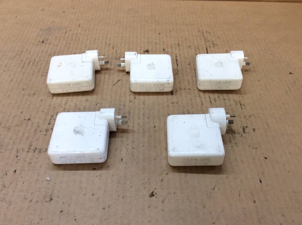 Apple Mixed Model Power Adapter (Lot of 5)