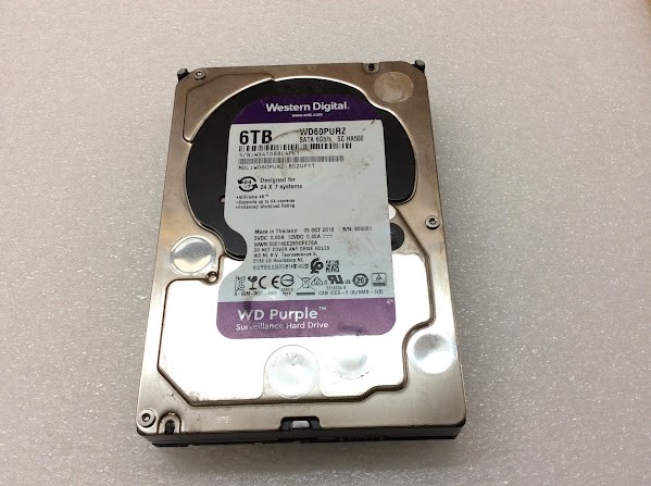 Western Digital Purple WD60PURZ 6TB Surveillance Hard Drive